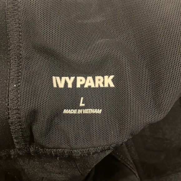 Ivy Park Black Mesh Workout Bodysuit - Picture 7 of 7
